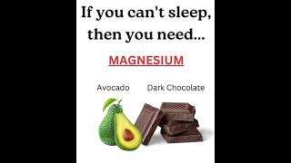 Magnesium good for sleep health food [upl. by Tansy]