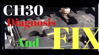 HOW TO FIX ANY Nissan WITH A C1130 CODE Engine Signal Fault EASY FIX [upl. by Lesak]