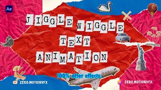 Wiggle Effect After Effects  After Effects Tutorial  Wiggle Animation in After Effects [upl. by Ric]