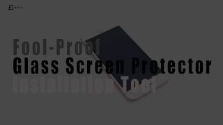 How To Install JETech Tempered Glass Screen Protector with Tool [upl. by Yeknarf]