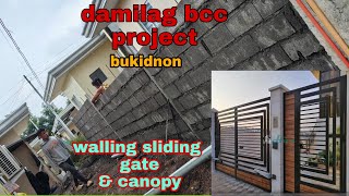 masmadali aNg tubo kay sa concrete posti para sa halloblack walling 2meterX40meter5DAYS LANG GINAWA [upl. by Annayhs126]