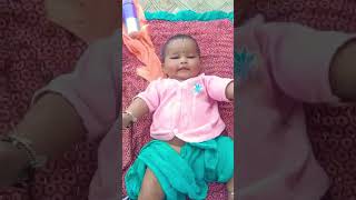 Baby girl 🧚🥰💖 my cute princess 🥰shorts maza chakula maz sonul sonul song [upl. by Fish441]