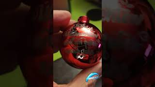 Christmas bauble engraving [upl. by Adiarf]