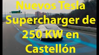 Tesla Supercharger en Castellón [upl. by Stretch]