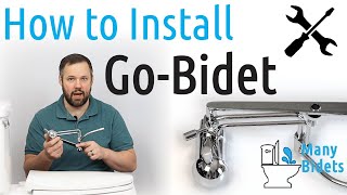 How do I install the GoBidet Attachment [upl. by Ocko43]