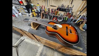 Orangewood Acoustic Broken Neck Repair [upl. by Yeldahc]