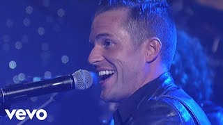 The Killers  Smile Like You Mean It Live On Letterman [upl. by Nimaynib]