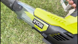 RYOBI LEAF BLOWER REVIEW  100 MPH 280 CFM VariableSpeed 18Volt REVIEW [upl. by Ojyllek632]