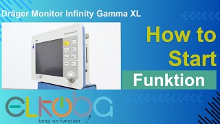 Quickstart Draeger Monitoring Infinity Gamma XL Anzeige von Spannung und Strom an Labornetzteil [upl. by Isis291]