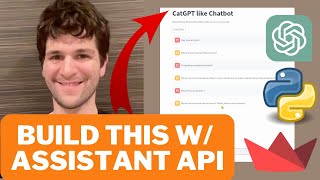 OpenAI Assistant API Quickstart Streamlit amp Python  Building a custom Cat AI in Just 13 Minutes [upl. by Fern375]