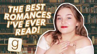 The BEST romance books Ive EVER read according to goodreads [upl. by Ahoufe]