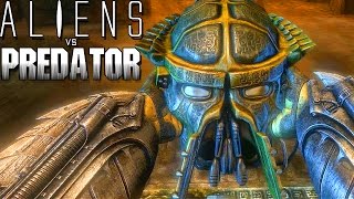 Aliens vs Predator 4 GameplayPTBR  quotPREDATORquot  Artefato Perdido [upl. by Nylla]