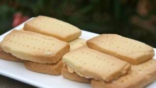 Recept voor shortbread cookies [upl. by Soirtemed469]