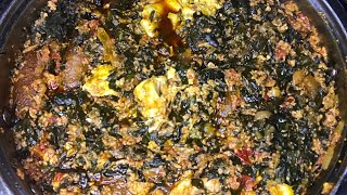 HOW I PREPARE KONTOMIRE STEW  GHANA PALAVA SAUCE [upl. by Oisinoid]