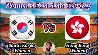 South Korea Women vs Hong Kong Women  Match 10  Womens East Asia Cup 2024 [upl. by Witha]