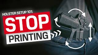 Holster Setup 101 Balancing Concealment and Comfort for Concealed Carry [upl. by Tillo]