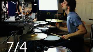 Double Pedal vs 16 Time Signature Changes [upl. by Iverson]