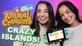 Going to Crazy Islands in Animal Crossing New Horizons  Merrell Twins Live [upl. by Merta908]