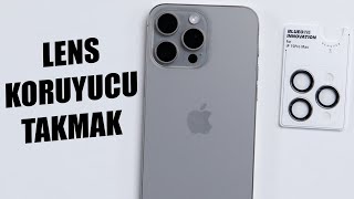 TELEFONA LENS KORUYUCU TAKARSANIZ RESİM KALİTESİ DÜŞER Mİ [upl. by Hcir]