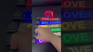 Customized Logo Pirnt Switch ONOFF LED Bracelet [upl. by Naejarual587]