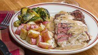 French Pepper Steak Steak au Poivre [upl. by Adnilab]