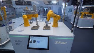 Stäublis Smart Production at Automatica 2018 [upl. by Mallin856]