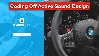 Bimmercode Active Sound Design Coded Off  2021 BMW G80 M3 [upl. by Oruam]