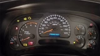 How To Fix Electronic Issues In The Instrument Cluster Of An 0307 GM Truck [upl. by Annaeerb]