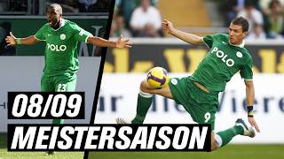 15 Jahre später  Die spektakulärsten Tore der VfL Wolfsburg Meistersaison 💚🤍 [upl. by Ertnom]