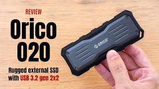 Orico O20 rugged external SSD storage review [upl. by Merline]