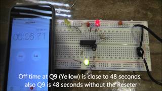 Power off timer using 4060 On for a period Off for another Period [upl. by Nary]