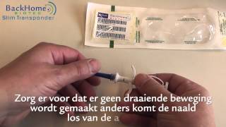 Instructievideo BackHome Slim Transponder [upl. by Yorztif]