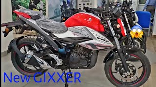 Gixxer 155 New Model 2024 😱 Suzuki Gixxer 155 New Model 2024  Red Colour  Bike Look [upl. by Ciprian]