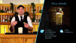 Pina Colada Cocktail selber machen  Rezept amp Zubereitung für Anfänger geeignet [upl. by Aicele110]