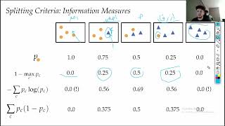 Splitting in Decision Trees  Impurity  entropy  gini index  Misclassification rate  09c [upl. by Yrbua]