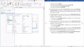 Projections and Datums in ArcGIS Pro Lab Exercise 4 [upl. by Lehsreh134]