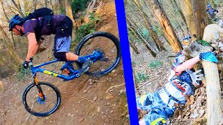 DERNIÈRE SESSION VTT ENDURO avanton sait pas quand 😥 Jump chute [upl. by Aisul]