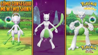 Cómo conseguir a ✨ MEWTWO SHINY ✨ SHINY HUNTING  Pokémon Lets Go Eevee amp Pikachu [upl. by Name]