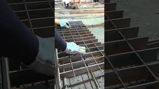 Hot dip galvanized steel grating [upl. by Ahsenrac]