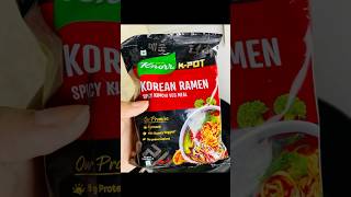 Spicy kimchi veg noodles🥵🌶️🍜knorr koreannoodles spicynoodles korean bts spicy vegnoodles [upl. by Isoais]