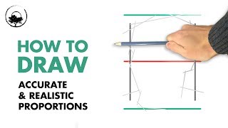 Drawing Proportions Tutorial  Method for Drawing Portraits amp Other Subjects [upl. by Baker539]