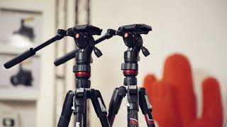 Manfrotto Befree Travel Tripods Collection Tutorial Video [upl. by Ahsienauq]