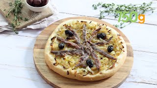 Recette de la pissaladière  750g [upl. by Sahcnip]