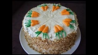 How To Decorate a Carrot Cake [upl. by Aisinoid]