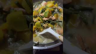 Cooking Ginataang kalabasalutongbahayisthebest ginataangkalabasaatsitaw yummy [upl. by Lladnek359]