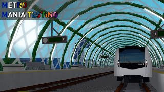 Metro Mania Metrou Bucuresti Roblox  M6 Otopeni1 Mai [upl. by Behah806]