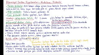 17 Diferansiyel Denklemler  Diferansiyel denklem uygulamaları modelleme problemler 1 [upl. by Ahsilem]