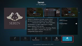 How to Install Seren Kodi Addon 2024 on Kodi 21 Omega [upl. by Jeffrey]