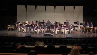 Townsend JHS Wind Ensemble 2019  quotRepercussionsquot by Robert W Smith [upl. by Hildy241]