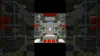 Satisfying 6x6 Piston Door shorts minecraft [upl. by Retepnhoj]